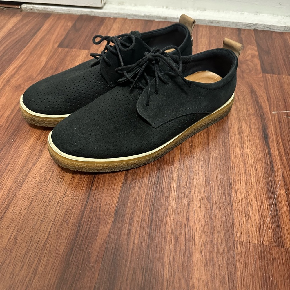 Ecco brand Black Suede Shoes